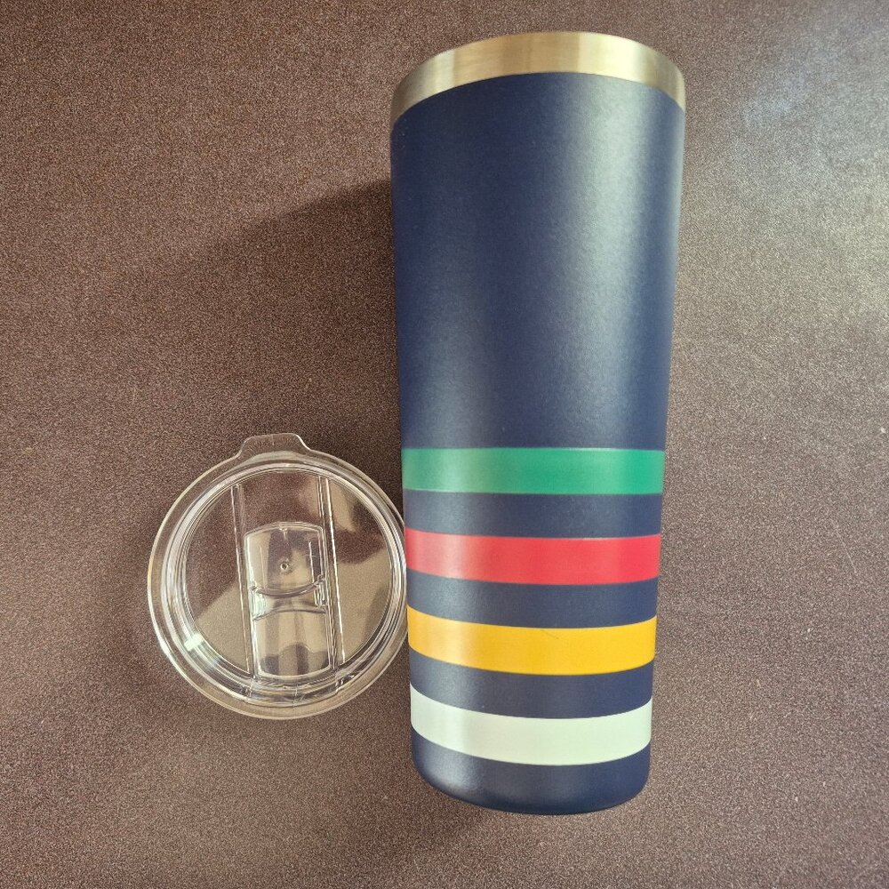 Hudson’s Bay Stripes 22-oz Stainless Steel Travel Mug